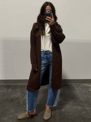 On The Daily Cardigan | Espresso | +Plus Available