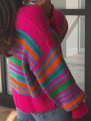 Lumen Stripe Cardigan | +Plus Available