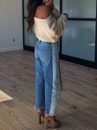 Soft Launch Open Neck Sweater