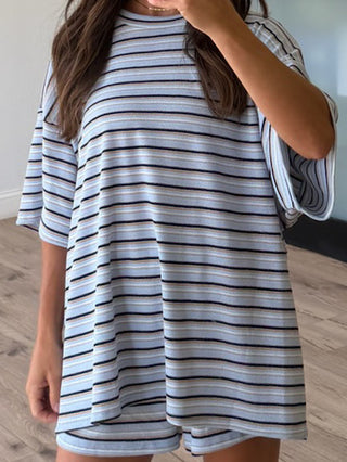 Jovi Waffle Knit Tee + Shorts Set | Saltwater | +Plus Available | PREORDER
