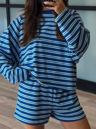 Perfectly Aligned Raglan Pullover | Bluewater