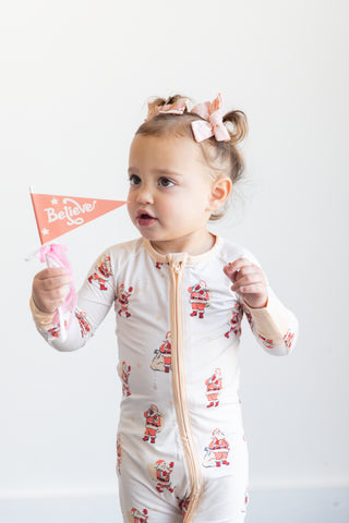 Here Comes Santa Sleep Onesie | Tiny Talulah