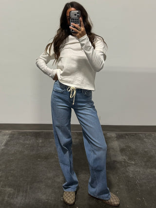 Keaton Drawstring Jeans