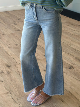 Jetta Cropped Wide-Leg Jeans