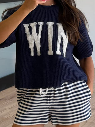Kickoff Stripe Drawstring Shorts