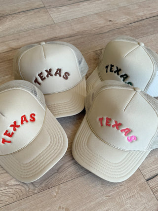 "TEXAS" Trucker Hat | 4 Colors Available