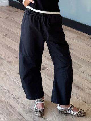 Sprint Theory Active Barrel Pants | Black | RESTOCK