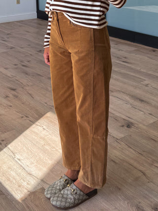 Reign Corduroy Barrel Pants