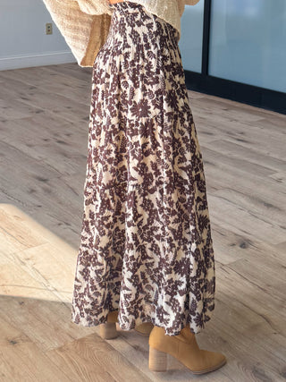 Falling Leaves Tiered Skirt | +Plus Available | RESTOCK