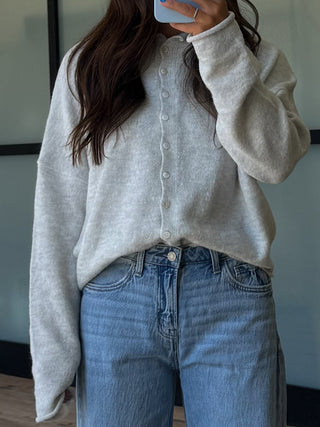 Isla Cardigan | Light Grey | RESTOCK