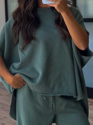 Worn Well Oversized Top | Pine