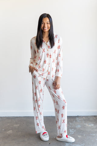 Here Comes Santa Pajama Set | +Plus Available