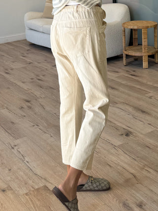 Highland Drawstring Pants | Bone