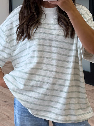 Boat Day Boyfriend Tee | Mint