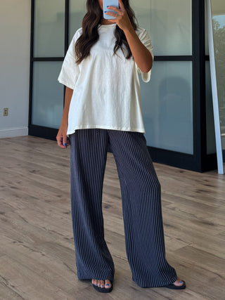 Westport Oversized Tee | Cream