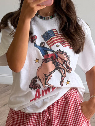 "Make America Cowboy Again" Graphic Tee