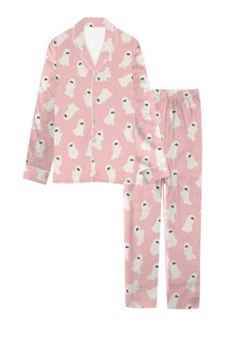 Hey Boo Pajama Set | Pale Pink | +Plus Available | FINAL SALE