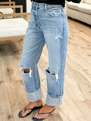 Vito Super High Rise Jeans | Light Wash | RESTOCK