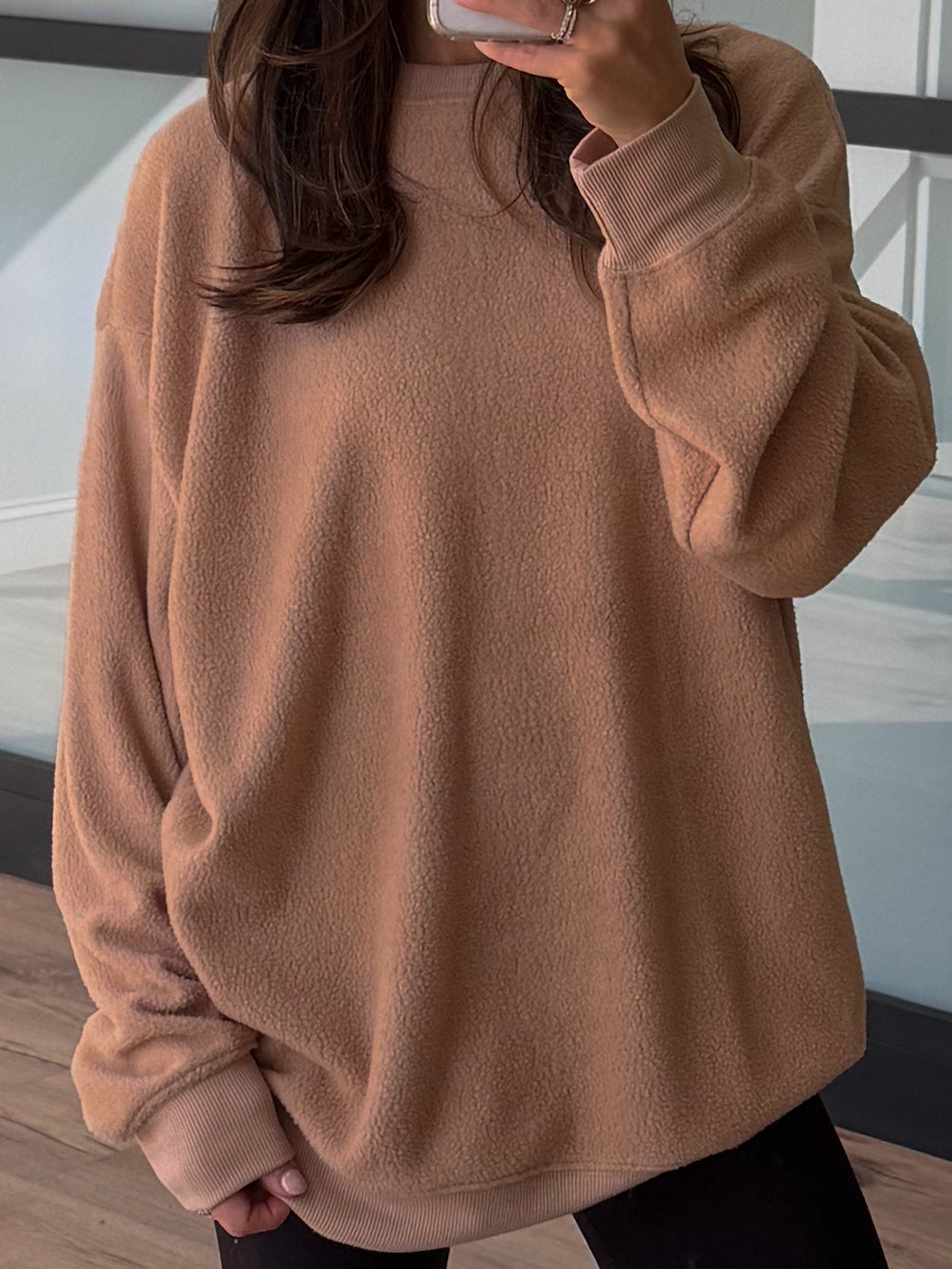Brush It Off Oversized Pullover | Taupe – Shop Talulah