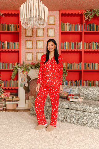 Night Before Christmas Women's Pant Set | +Plus Available