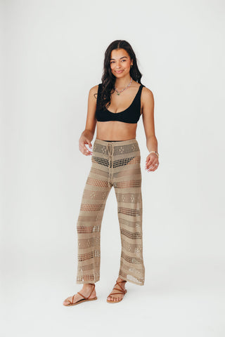 Vieste Crochet Knit Pants