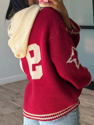 Sideline Varsity Knit Zip-Up