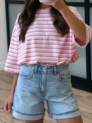 Mom Denim Shorts | RESTOCK