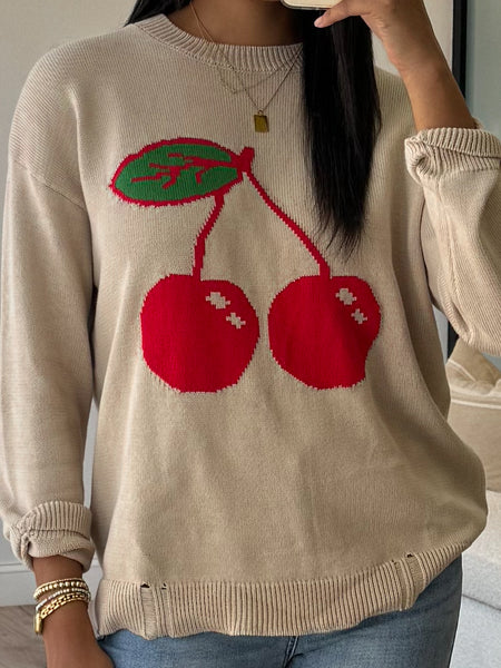 Tiny Cottons Cherry good Sweater