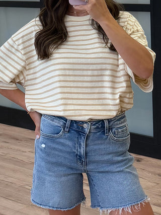 Kollins Denim Shorts | +Plus Available | RESTOCK