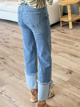 Carolina Cuff Jeans | RESTOCK