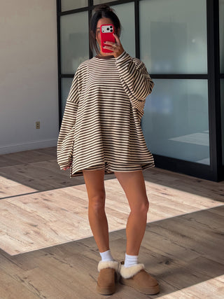 Cozy Era Lounge Shorts | Latte