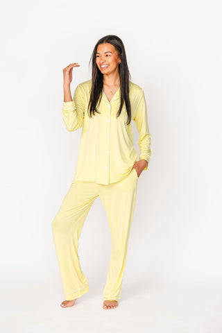 Lemon Women's Pajama Set | +Plus Available