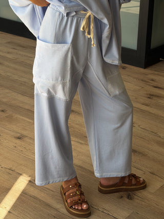 Step Out Lounge Pants | Sky Blue