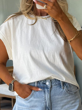 The Nest Cap Tee | Ivory