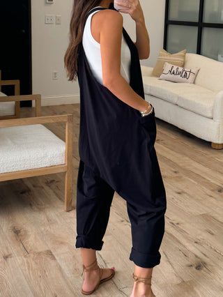 Hendrix Relaxed Jumpsuit | Black