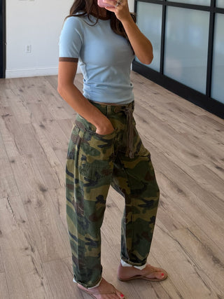 Hang Tight Contrast Tee