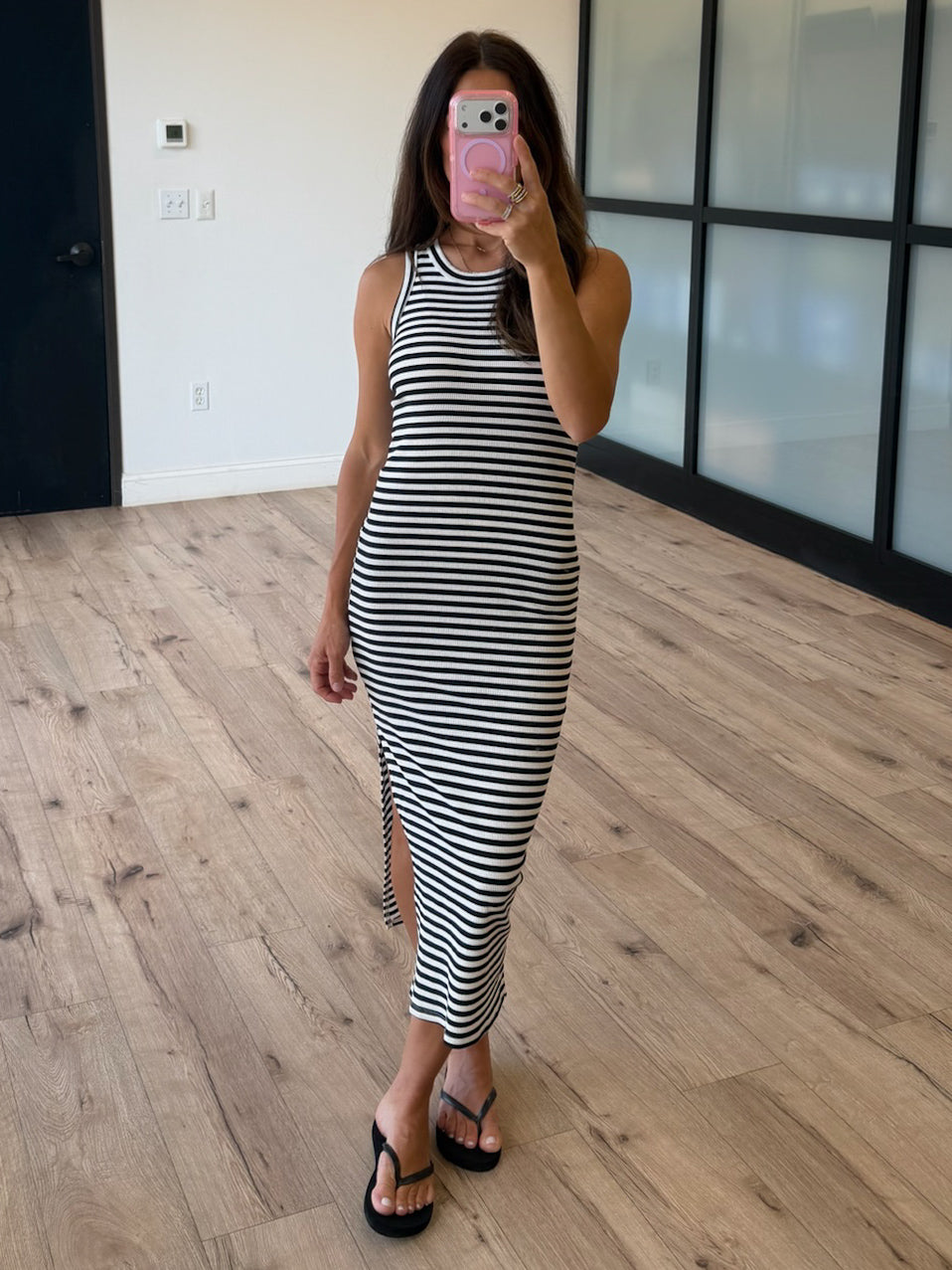 Panama Ribbed Tank Dress