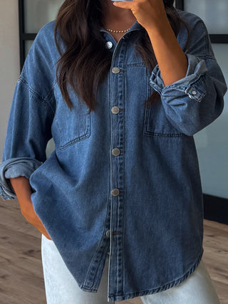 Walden Denim Shacket | Medium Wash | +Plus Available | RESTOCK