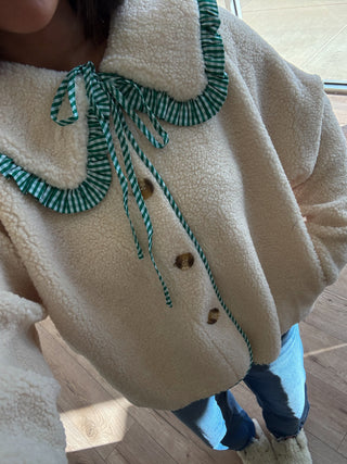 English Countryside Teddy Jacket | Jade