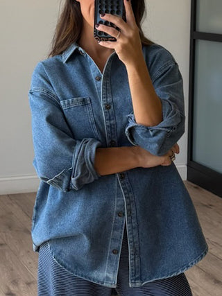 Hill Denim Shacket