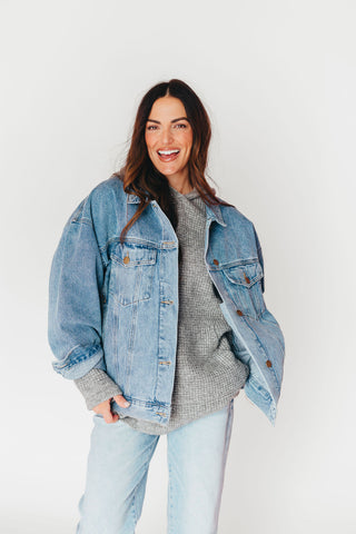 Throw On + Go Denim Jacket | Denim | +Plus Available | RESTOCK