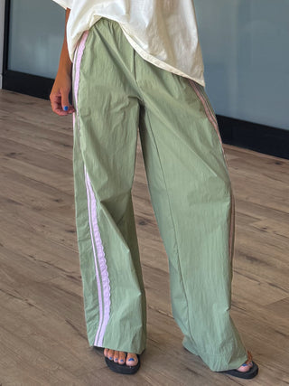 Laced Up Track Pants | +Plus Available