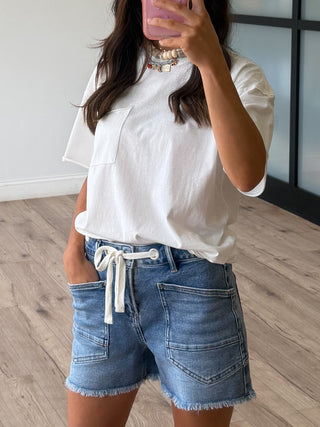 Cruiser Pocket Tee | White