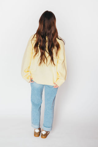 Berkshire Knit Sweater | Lemon