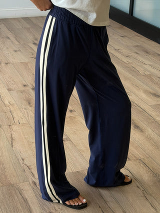 Varsity Butter Soft Active Pants | Navy | RESTOCK