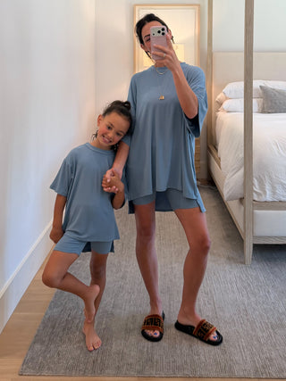 Tiny Novi Set | Denim