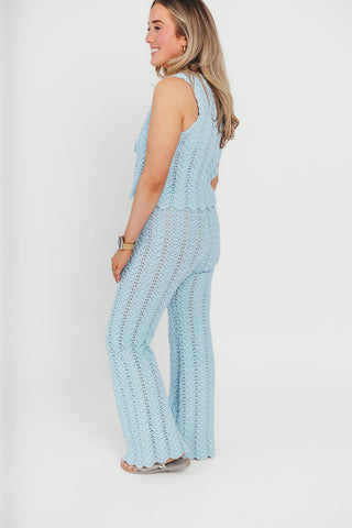 Blue Skies Crochet Pants