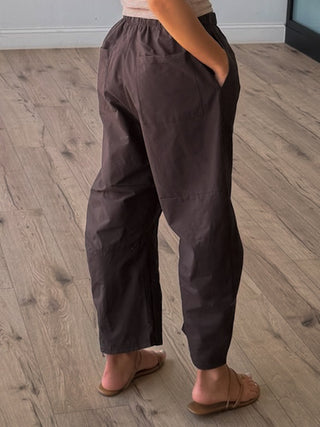 Sprint Theory Active Barrel Pants | Coffee