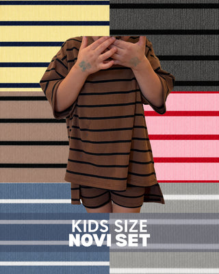 Tiny Novi Stripe Set | 7 Colors Available