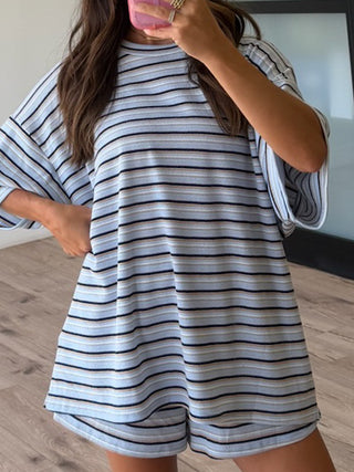 Jovi Waffle Knit Tee + Shorts Set | Saltwater | +Plus Available | PREORDER